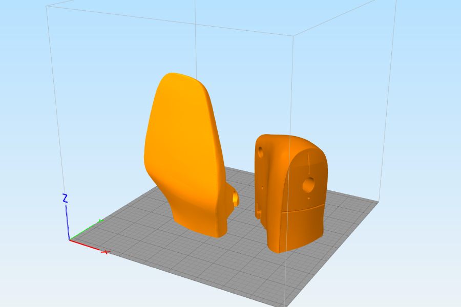 足のサイズと形状を3Dデータに変換